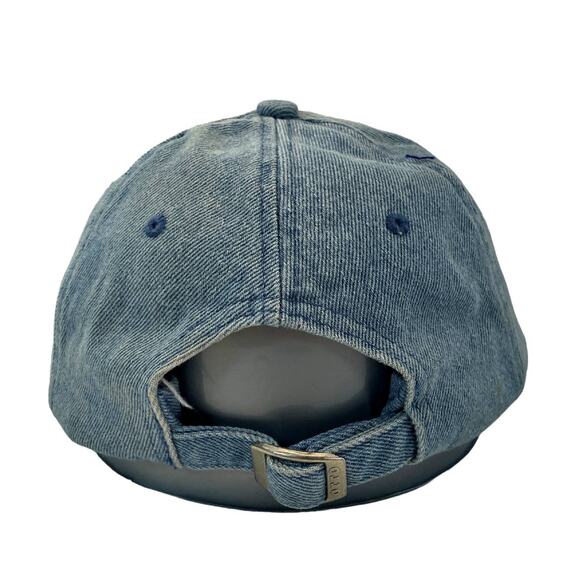 Vintage Southeast McDonalds Coca-Cola Coke Denim Otto Cap Hat Adjustable - Picture 3 of 6